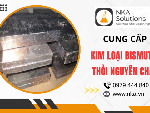 Cung cấp kim loại Bismuth thỏi nguyên chất – Giải pháp vật liệu chất lượng cao